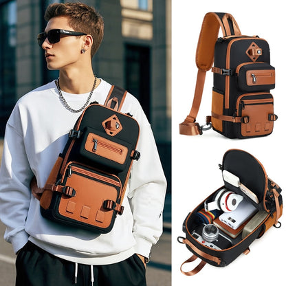 Anti-Theft Sling Bag | Crossbody Chest Backpack | Water-Resistant | 6 Colors | 39 cm