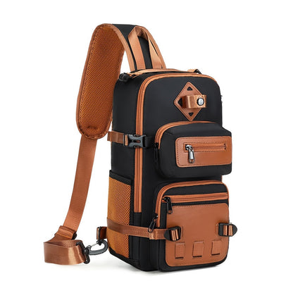 Anti-Theft Sling Bag | Crossbody Chest Backpack | Water-Resistant | 6 Colors | 39 cm