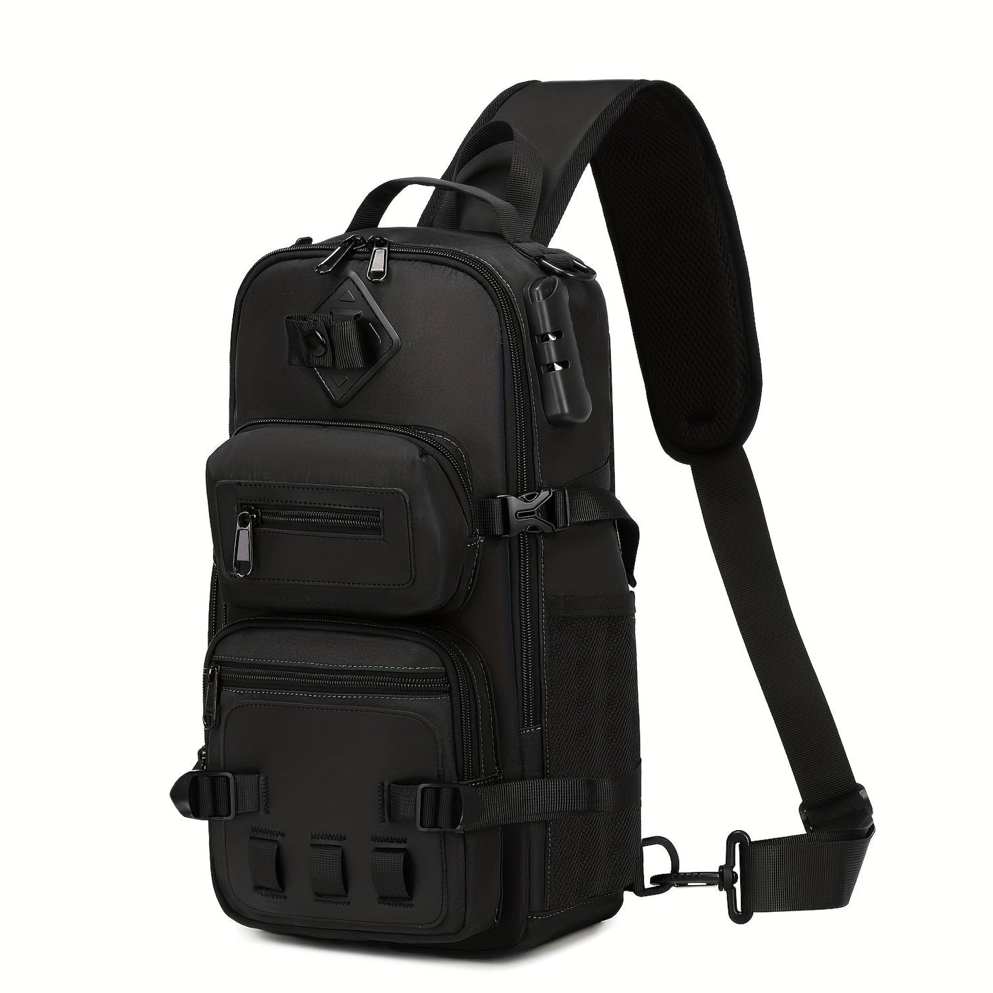 Anti-Theft Sling Bag | Crossbody Chest Backpack | Water-Resistant | 6 Colors | 39 cm