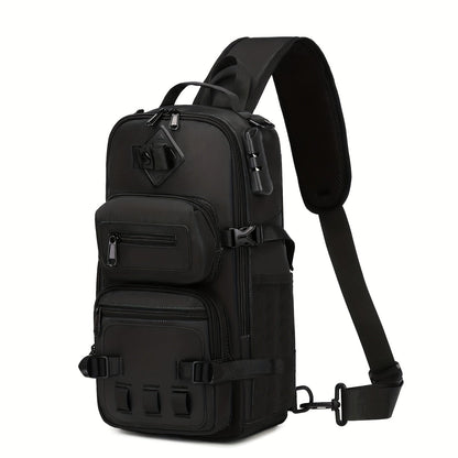 Anti-Theft Sling Bag | Crossbody Chest Backpack | Water-Resistant | 6 Colors | 39 cm
