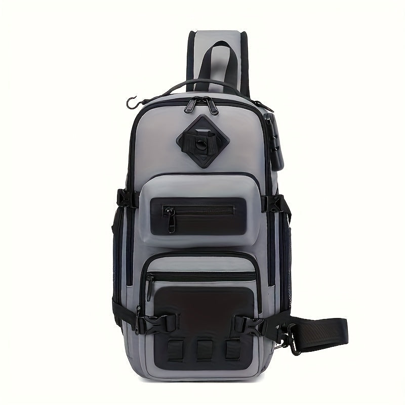 Anti-Theft Sling Bag | Crossbody Chest Backpack | Water-Resistant | 6 Colors | 39 cm