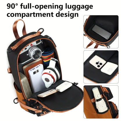 Anti-Theft Sling Bag | Crossbody Chest Backpack | Water-Resistant | 6 Colors | 39 cm