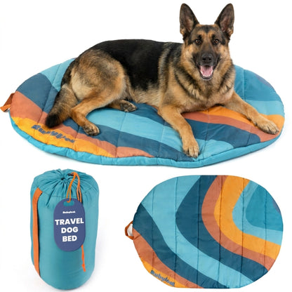 Rubyloo Travel Dog Bed | Foldable & Packable | Ripstop Nylon | Small, Medium or Large