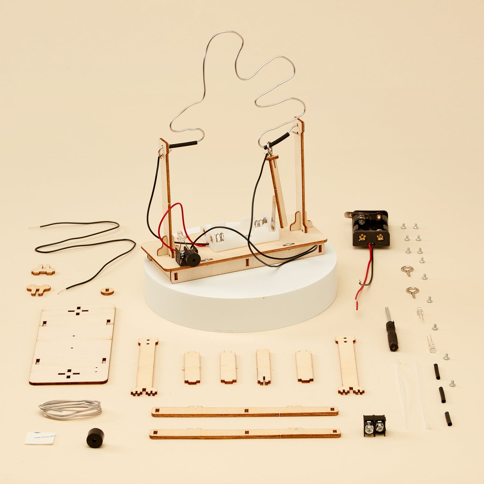 Buzz Wire Game DIY Kit | Educational STEM Toy for Kids Ages 8+ - Niksstuff
