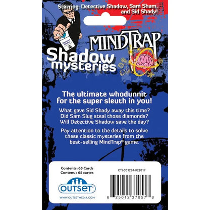 MindTrap Shadow Mystery | Mystery Trivia Game | Outset Media | Ages 12+ | 1+ Players - Niksstuff