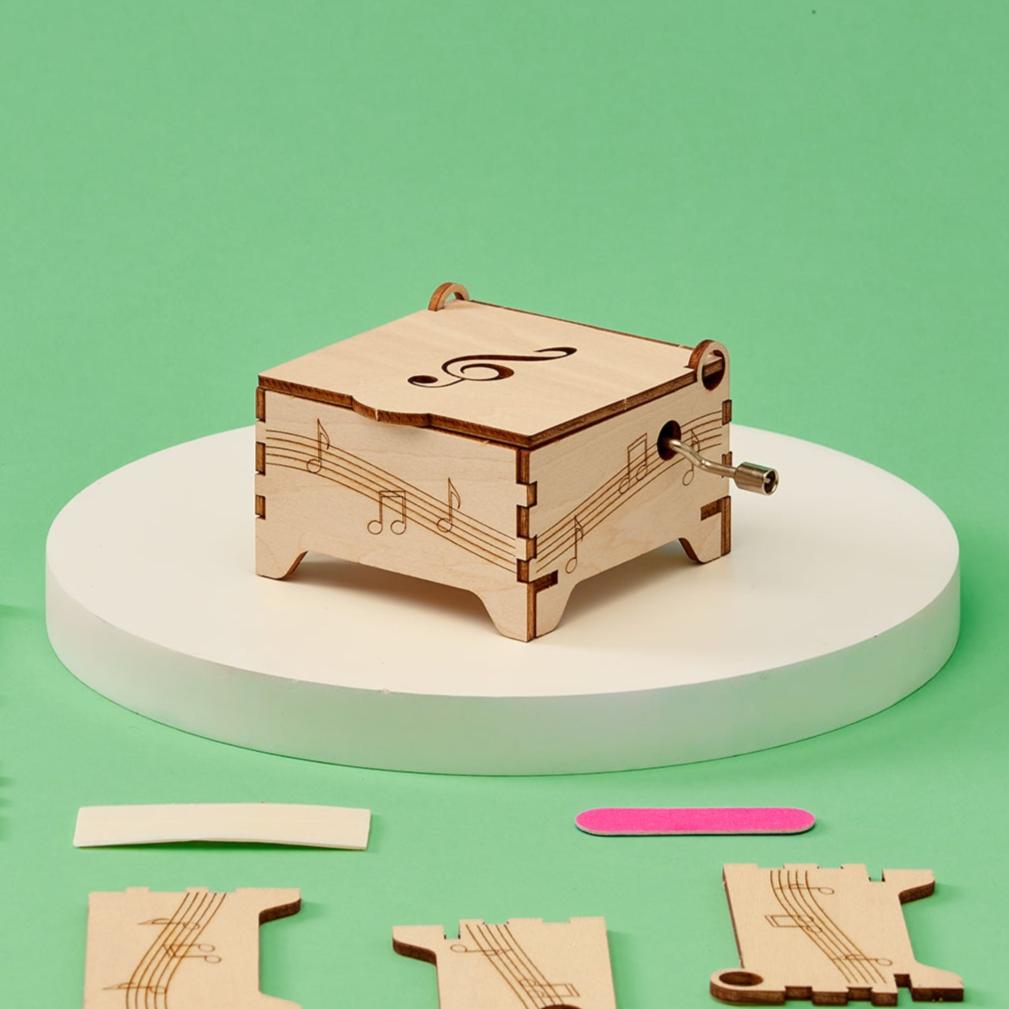 Music Box DIY Kit | Educational STEM Toy for Kids Ages 6+ - Niksstuff