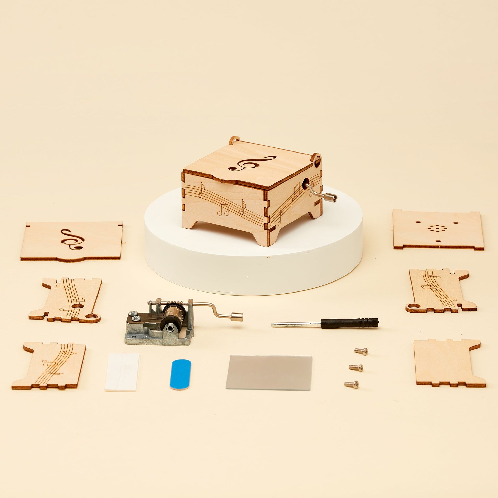 Music Box DIY Kit | Educational STEM Toy for Kids Ages 6+ - Niksstuff
