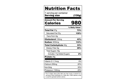 Foundation Outdoors Chicken Pot Pie - 100% Freeze Dried Meal