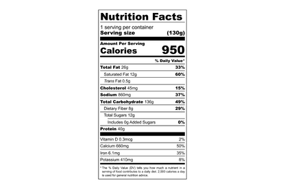 Foundation Outdoors Freeze Dried Chicken Pasta Primavera Meal