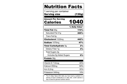 Foundation Outdoors Rise & Shine Freeze Dried Breakfast Meal