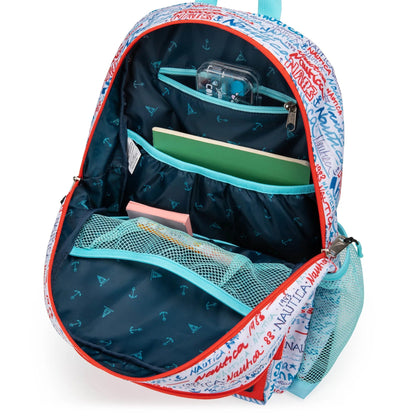 Nautica Graffiti Kids Backpack | 16" | Water-Resistant | 14L | School Bag