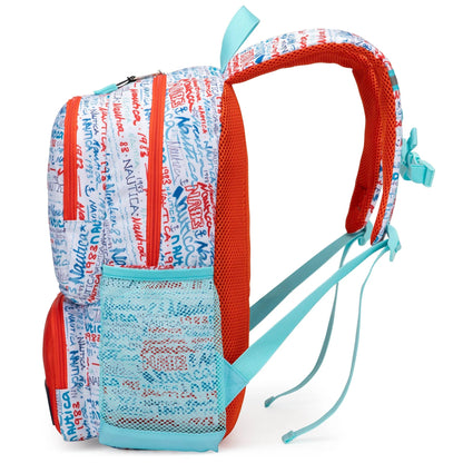 Nautica Graffiti Kids Backpack | 16" | Water-Resistant | 14L | School Bag