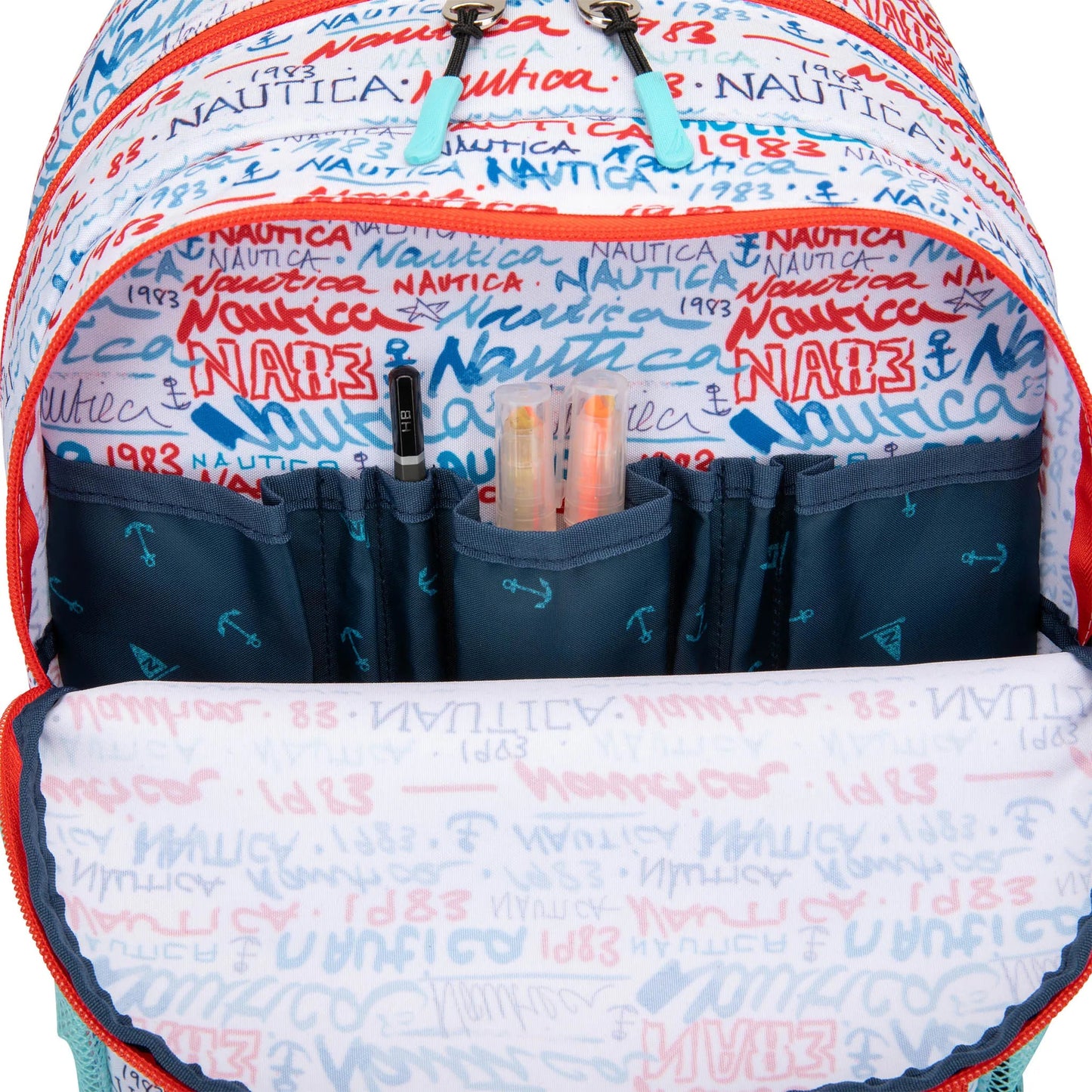 Nautica Graffiti Kids Backpack | 16" | Water-Resistant | 14L | School Bag