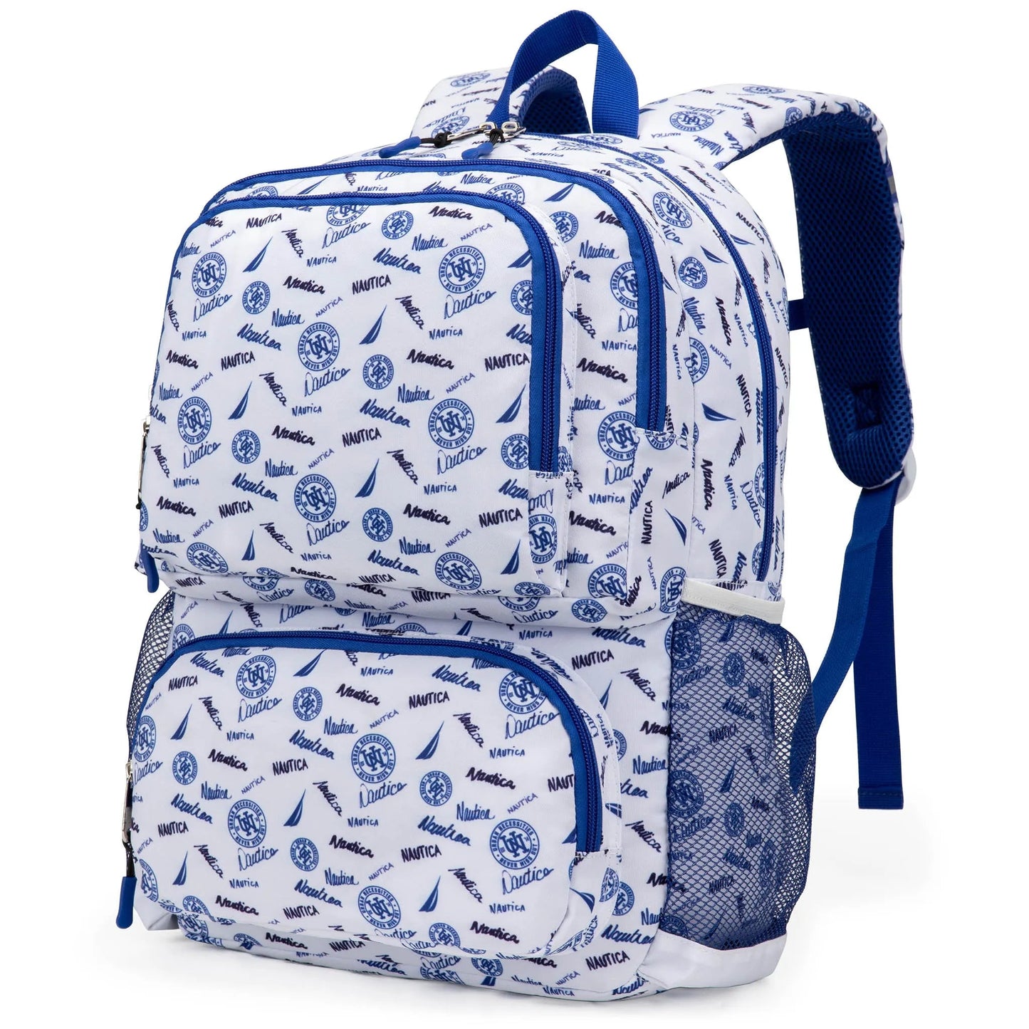 Nautica Varsity Kids Backpack | 17" | Water-Resistant | 16L | School Bag
