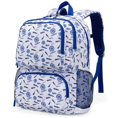 Nautica Varsity Kids Backpack | 17" | Water-Resistant | 16L | School Bag