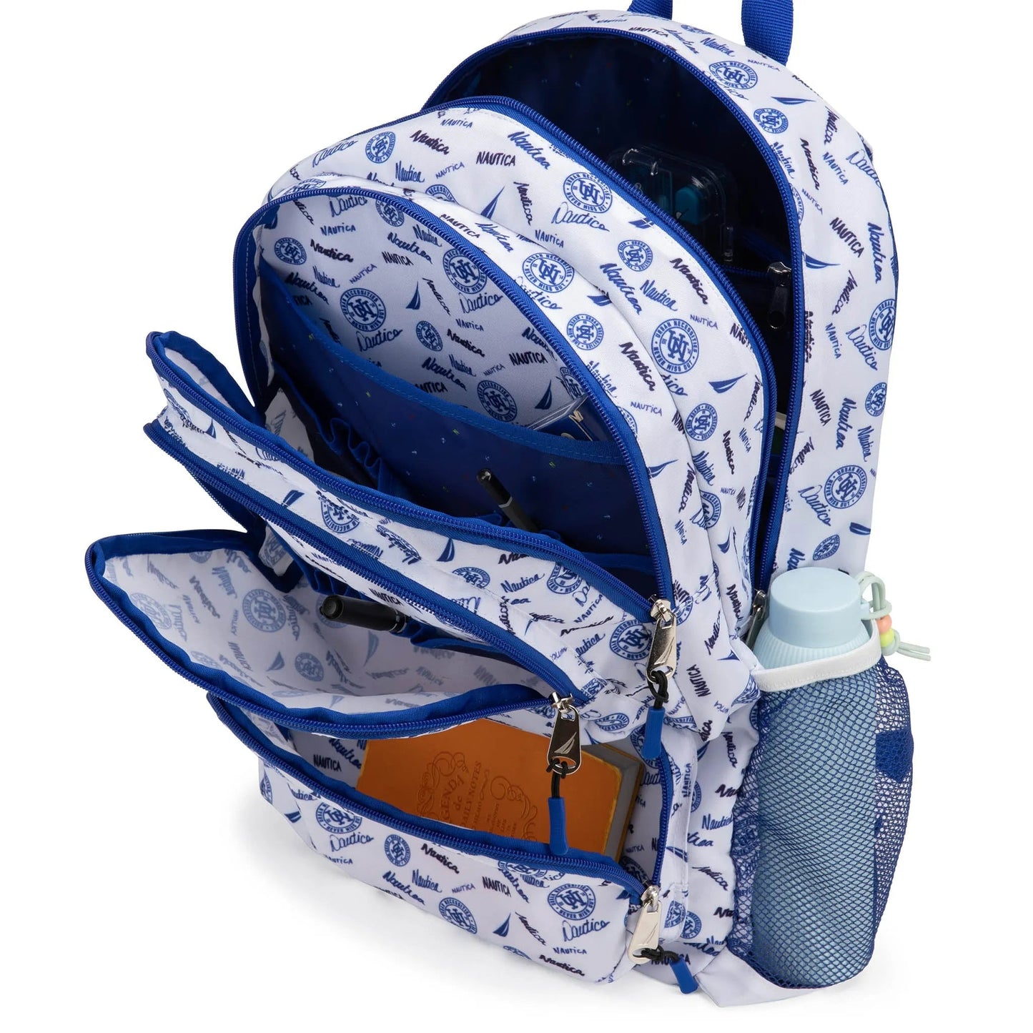 Nautica Varsity Kids Backpack | 17" | Water-Resistant | 16L | School Bag