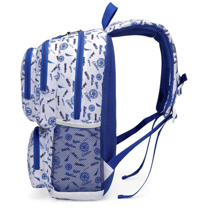 Nautica Varsity Kids Backpack | 17" | Water-Resistant | 16L | School Bag