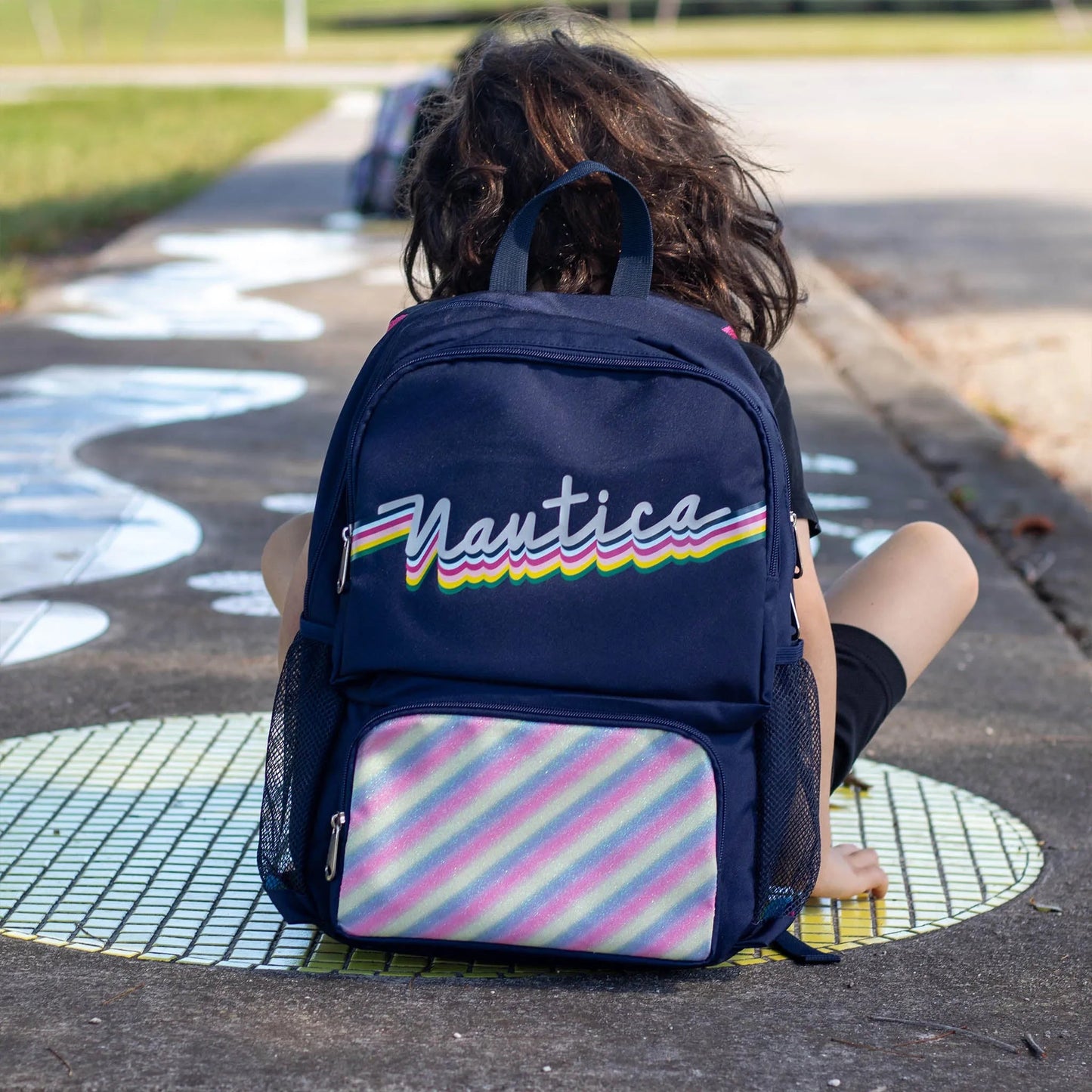 Nautica Varsity Kids Backpack | 17" | Water-Resistant | 16L | School Bag