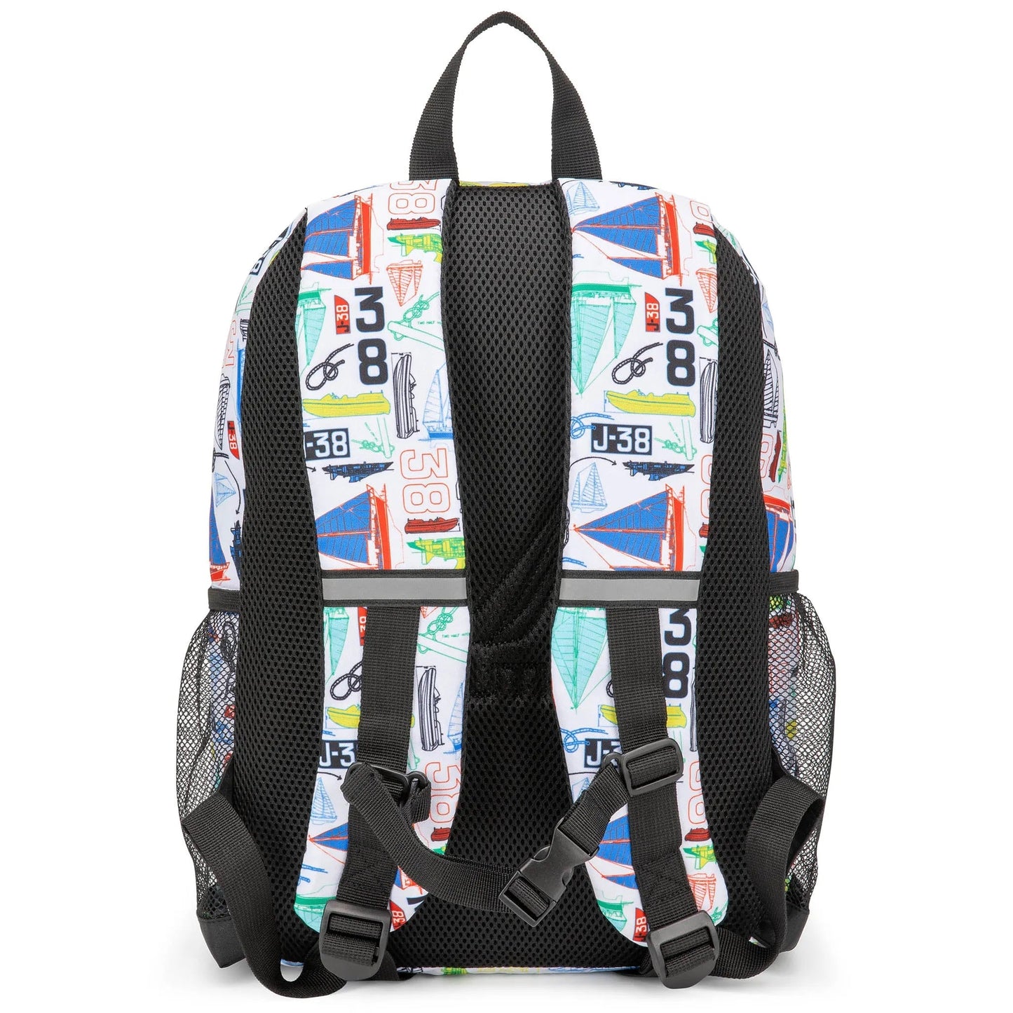 Nautica Sailboats Kids Backpack | 16" | Water-Resistant | 14L | School Bag