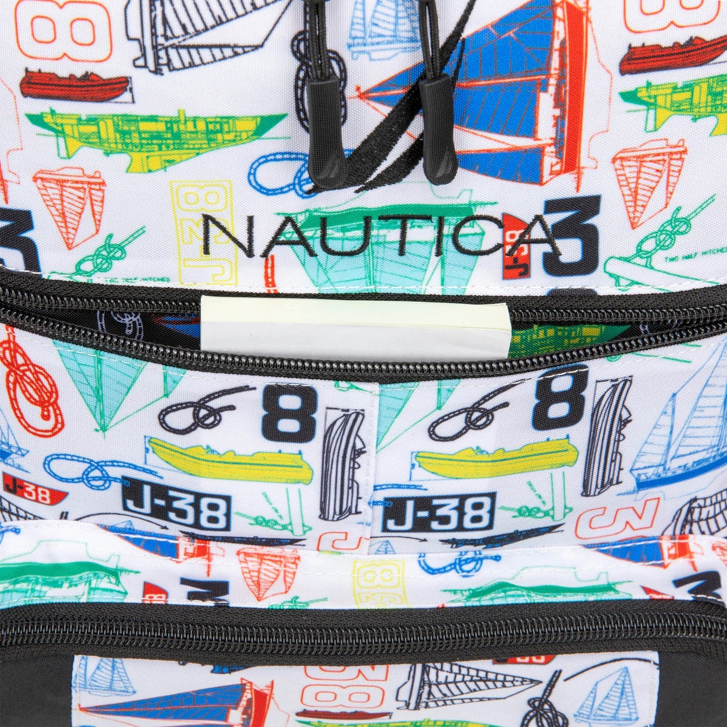 Nautica Sailboats Kids Backpack | 16" | Water-Resistant | 14L | School Bag