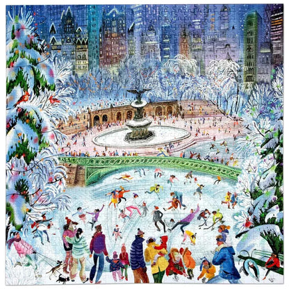 New York City Skaters 1000-Piece Jigsaw Puzzle by eeBoo