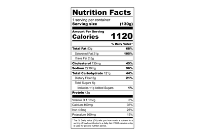 Foundation Outdoors Spicy Italian Pork Sausage Risotto Freeze Dried Meal