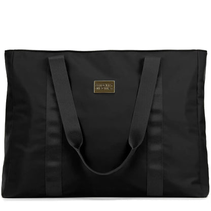 Badgley Mischka Nylon Weekender Tote Bag | 7 Colors | BM Monogram Lining - Niksstuff