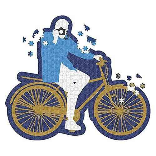 Bill Cunningham: On the Street 750 Piece Custom Shape Jigsaw Puzzle