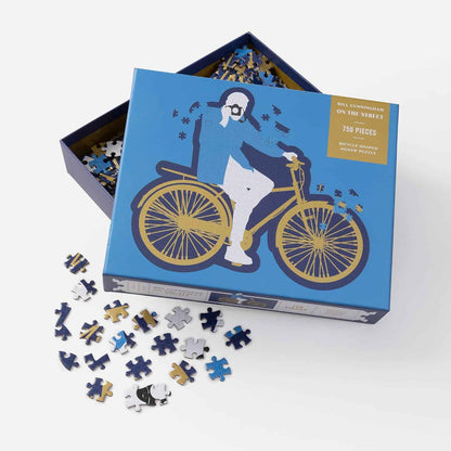 Bill Cunningham: On the Street 750 Piece Custom Shape Jigsaw Puzzle
