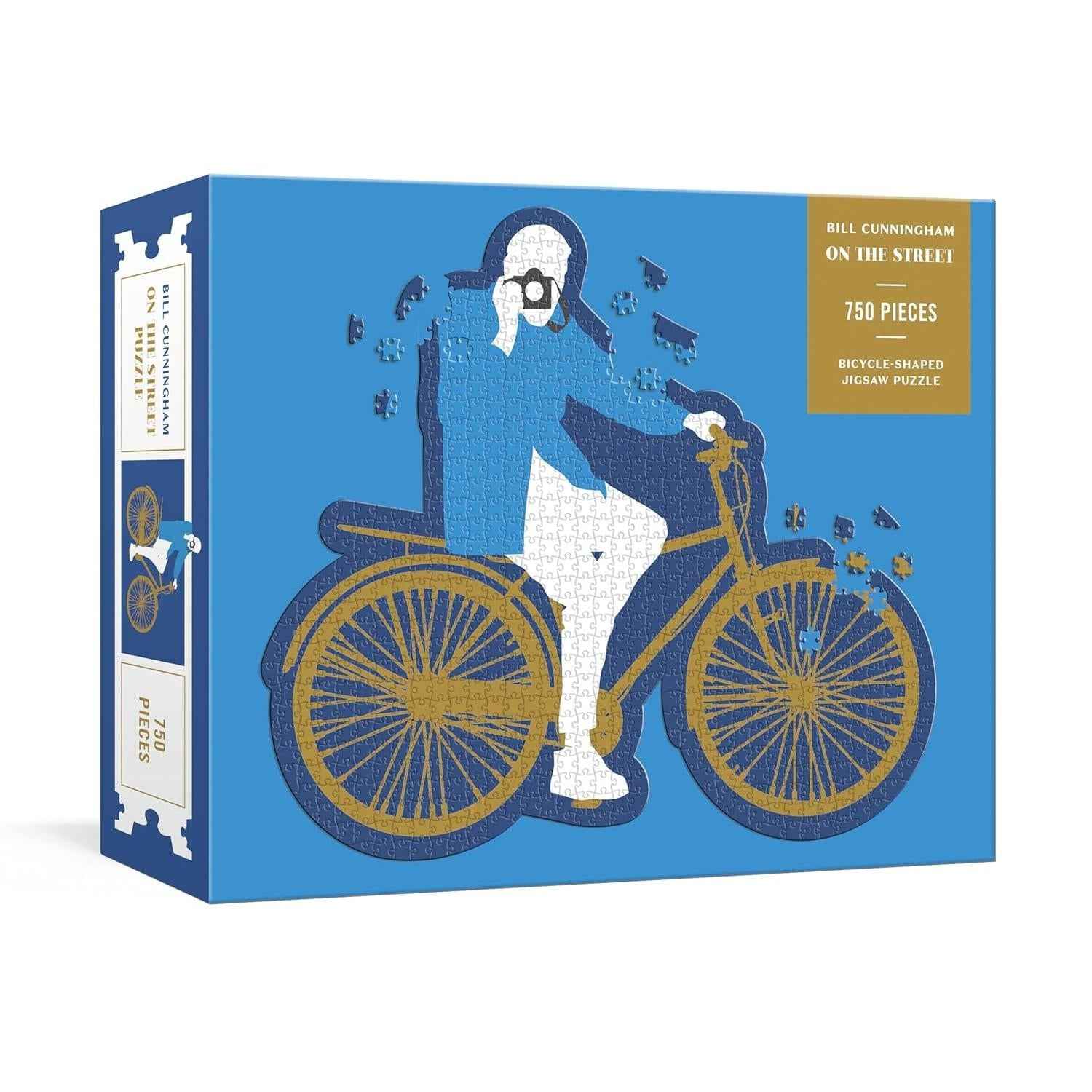 Bill Cunningham: On the Street 750 Piece Custom Shape Jigsaw Puzzle