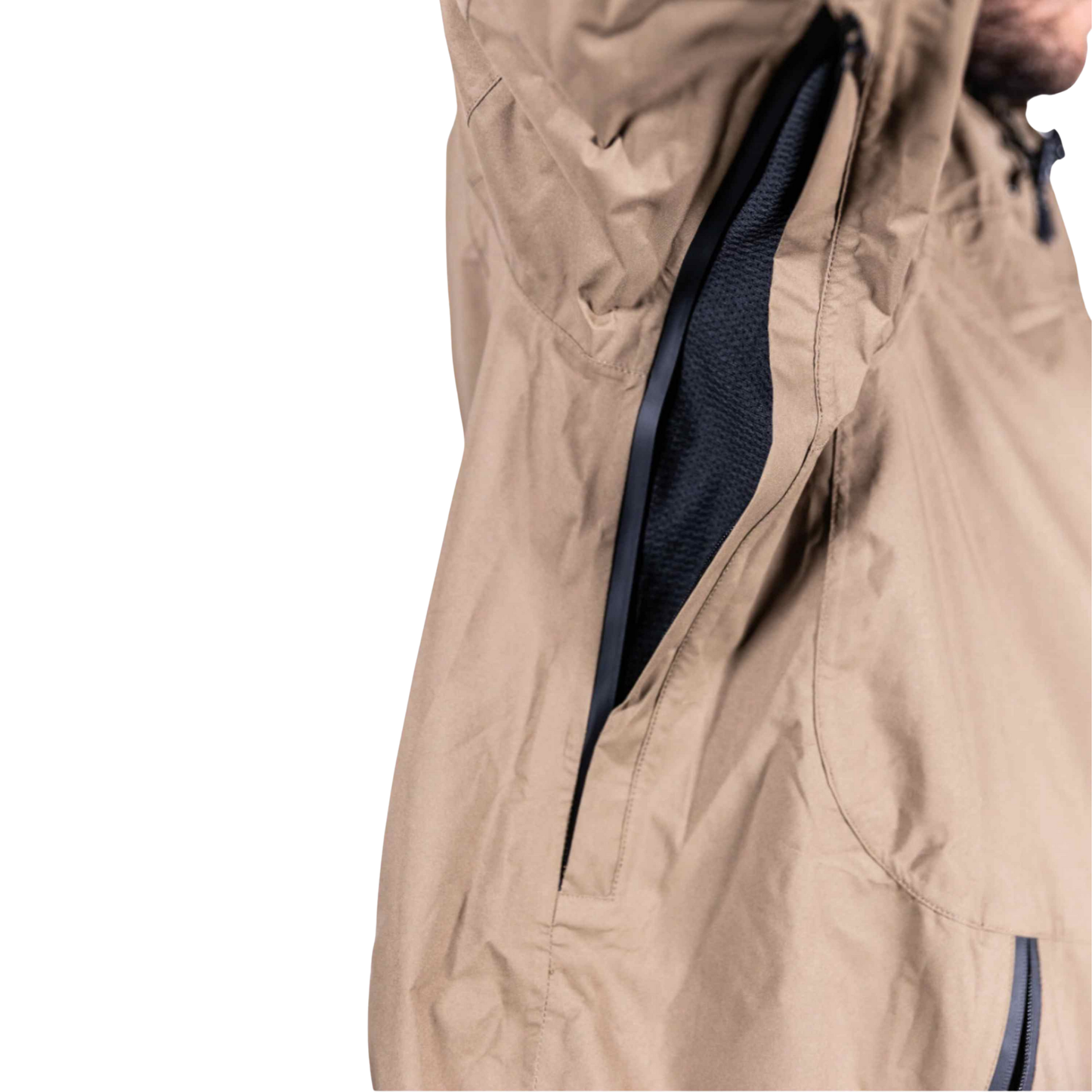 The Outback Waterproof Rain Jacket with IPX8 Dry Bag Pocket | XS–4XL