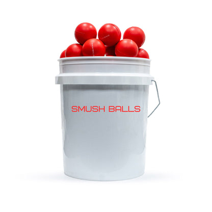 Red Smushballs Training Baseballs - Niksstuff