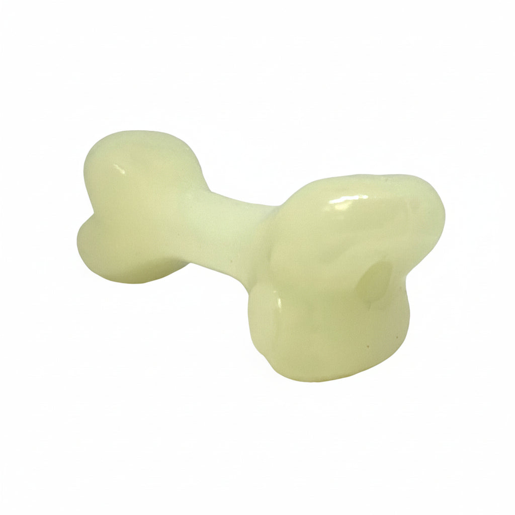 SodaPup PUP-X Glow in the Dark Rubber Bone Dog Toy - Large