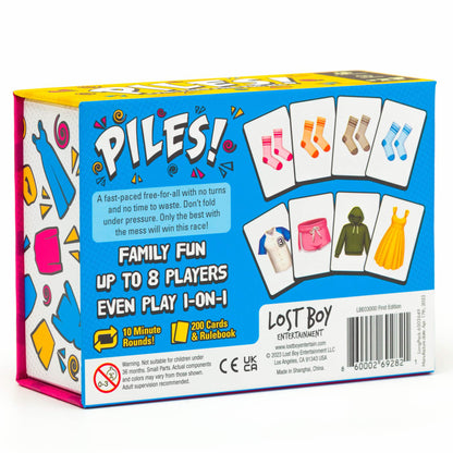 Piles! Card Game by Lost Boy Entertainment - Niksstuff