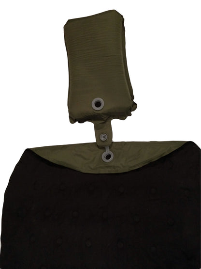 River Country Gear Self-Inflating Camping Pillow – 6 oz, 8”×14”, Adjustable Firmness