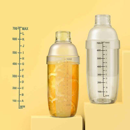 Plastic Cocktail Shaker – Food-Grade Drink Mixer for Home Bar & Boba