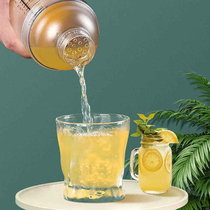 Plastic Cocktail Shaker – Food-Grade Drink Mixer for Home Bar & Boba
