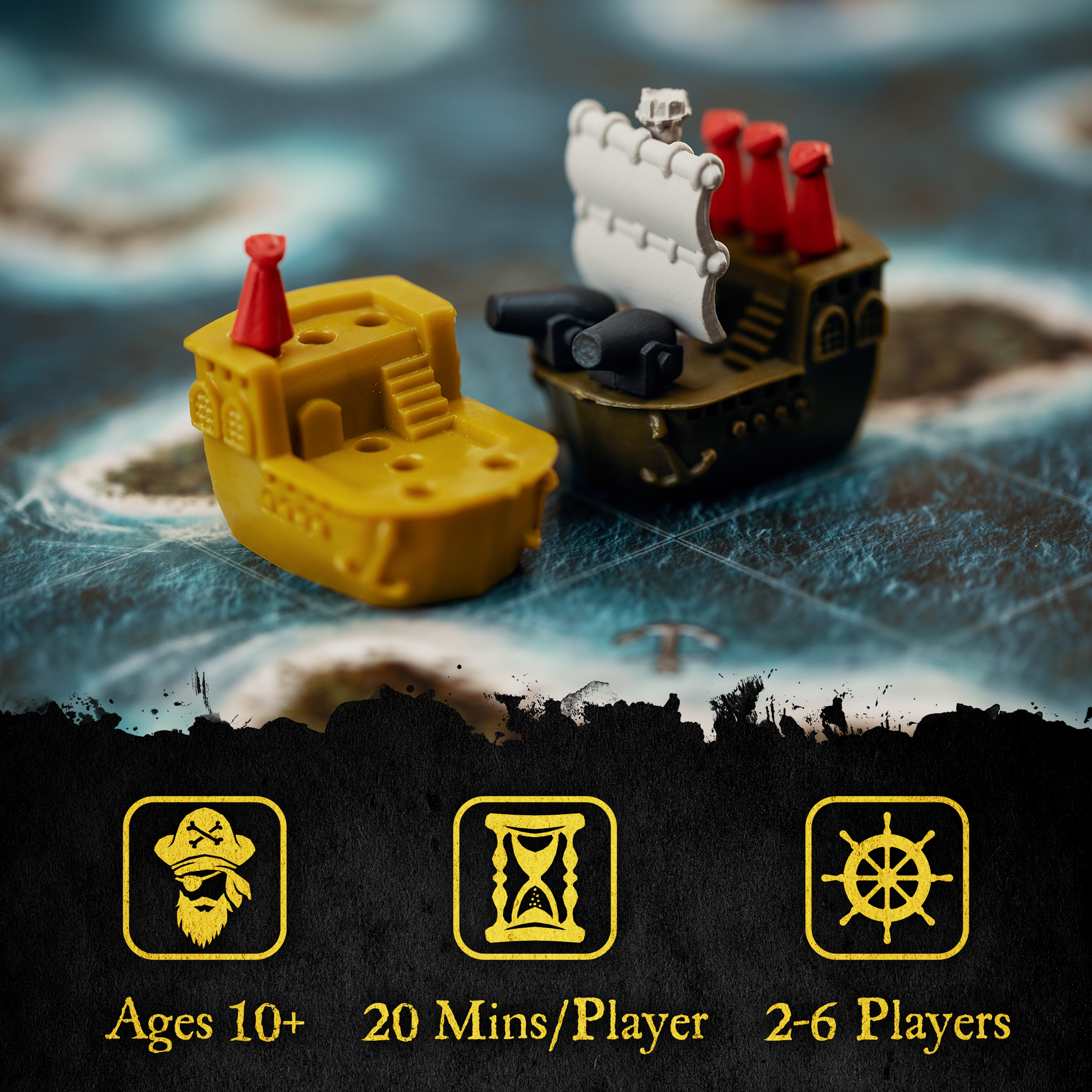Plunder: A Pirate's Life Board Game by Lost Boy Entertainment - Niksstuff