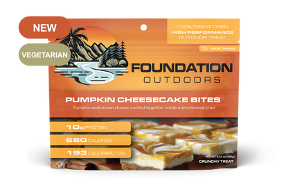 Foundation Outdoors Freeze-Dried Pumpkin Cheesecake Bites