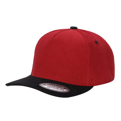 5-Panel Twill & Corduroy Baseball Cap | 14 Color Combos - Niksstuff