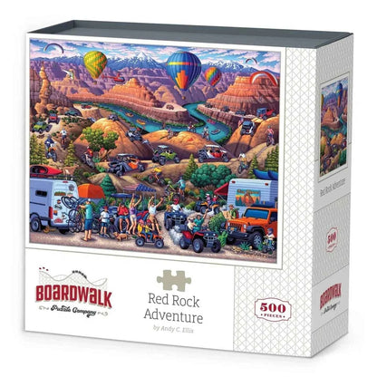 Red Rock Adventure 1000 Piece Jigsaw Puzzle | Made in USA