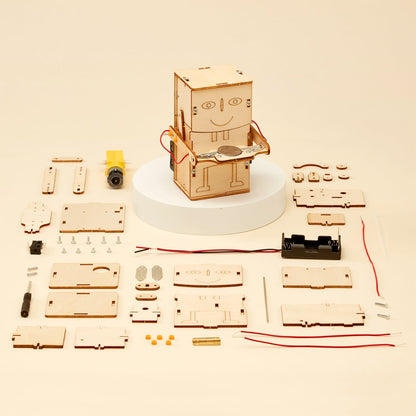 Money Bank Robot DIY Kit | Educational STEM Toy for Kids Ages 10+ - Niksstuff