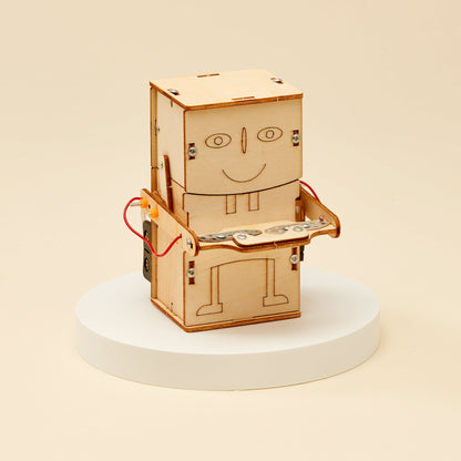 Money Bank Robot DIY Kit | Educational STEM Toy for Kids Ages 10+ - Niksstuff