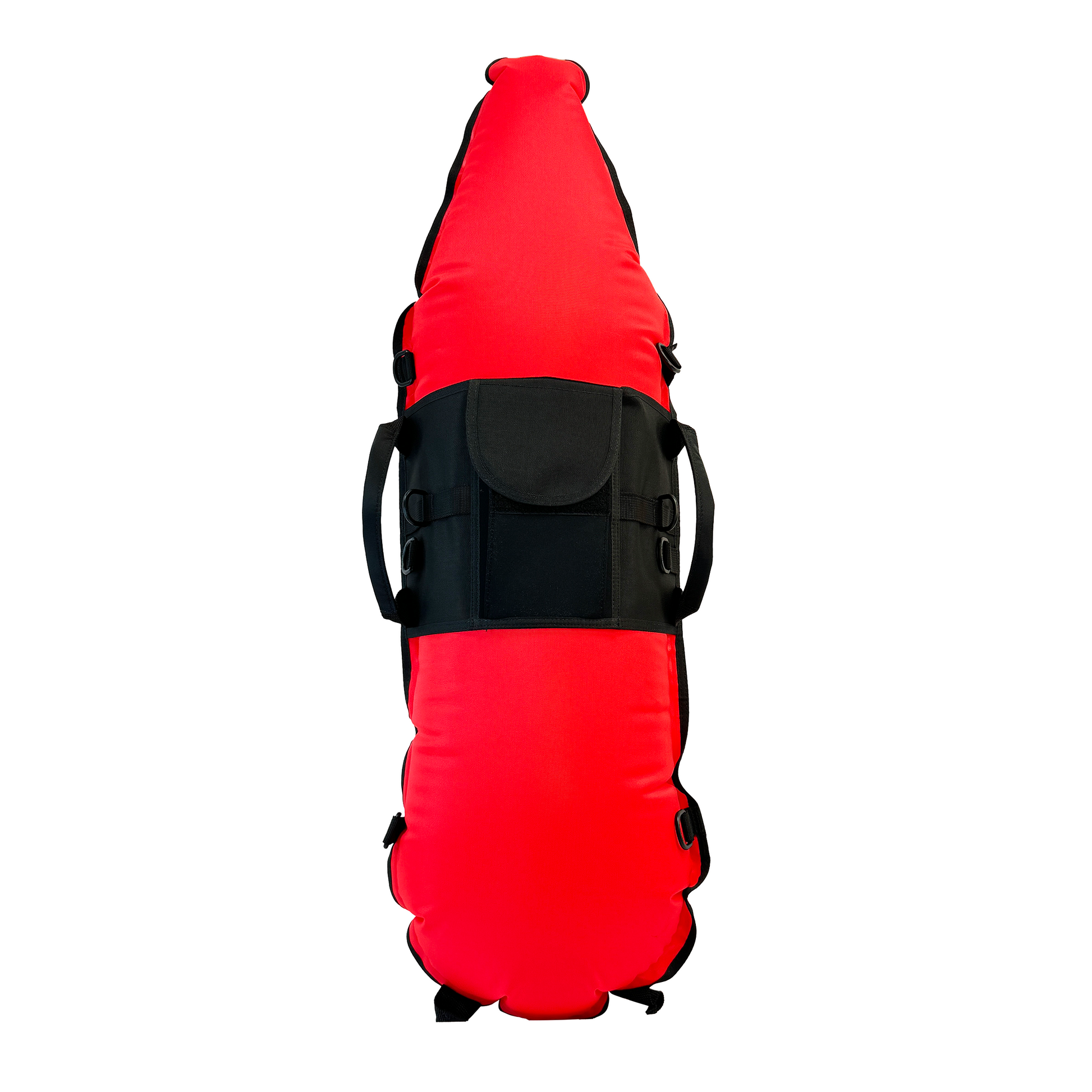 Palantic 420D Nylon Torpedo Buoy Float with Oral Inflator & Dive Flag by Scuba Choice - Niksstuff
