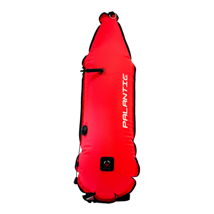 Palantic 420D Nylon Torpedo Buoy Float with Oral Inflator & Dive Flag by Scuba Choice - Niksstuff