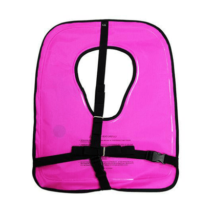 Adult Purple Snorkel Vest with Name Box by Scuba Choice - Niksstuff