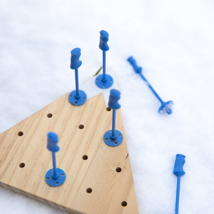 Mountain Jump Peg Game