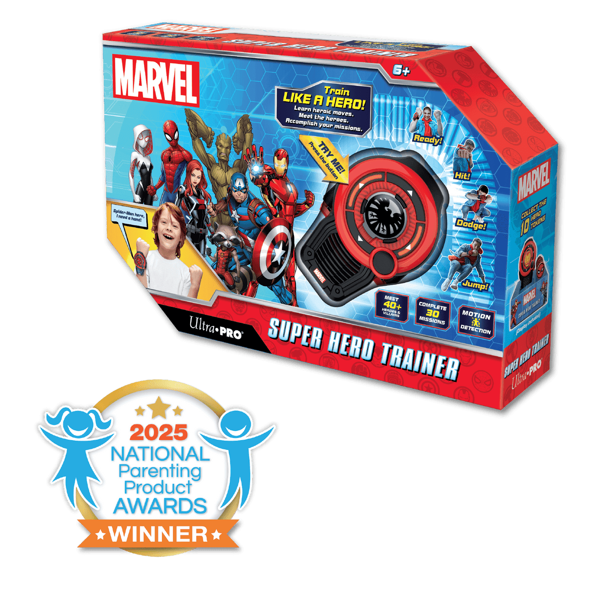 Marvel Super Hero Trainer Motion-Detection Interactive Game