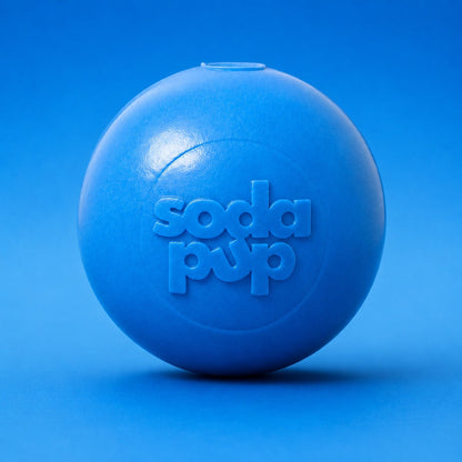 SodaPup Squeak Ball | Durable Squeaky Dog Toy | Floats | USA Made - Niksstuff