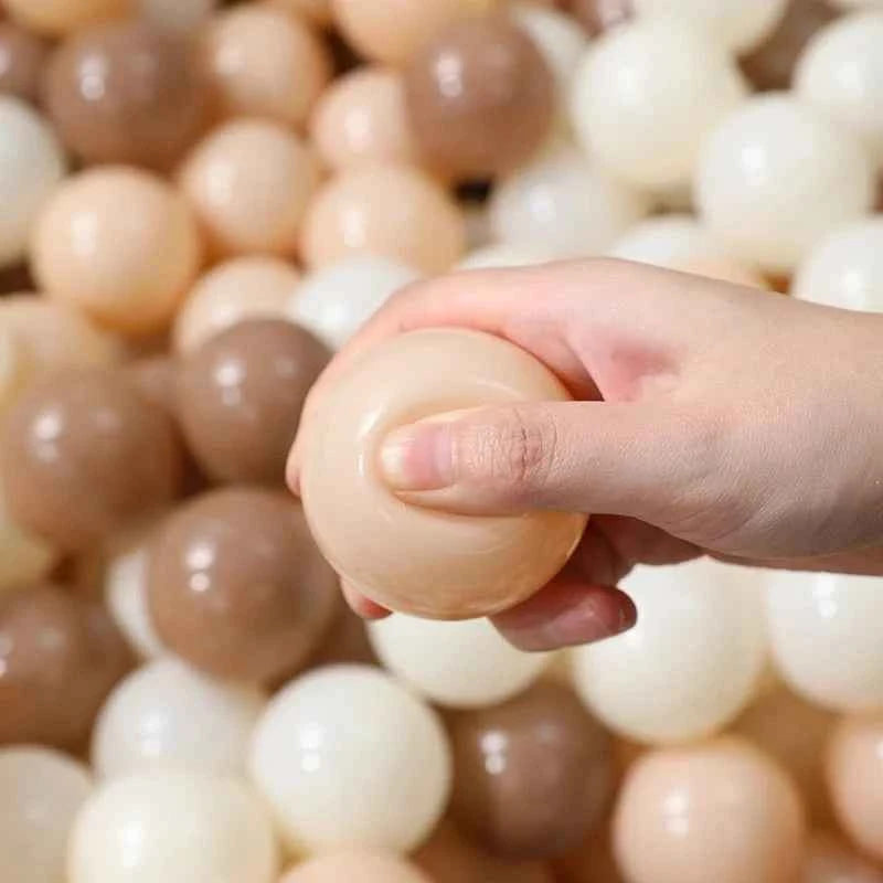 Tiny Land Ocean Balls, 200-Piece Set – Neutral Tones